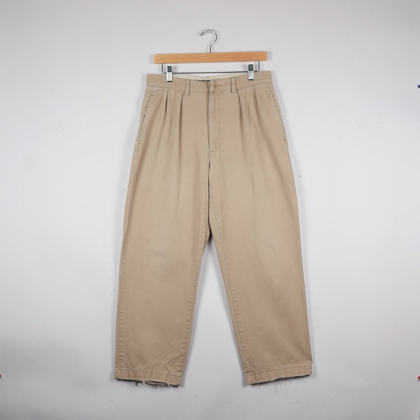 Polo Ralph Lauren Khaki Chino Pants 32x26 (Lightly Skated In)