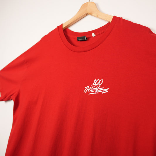 100 Thieves Classic Red Tee (XXL)