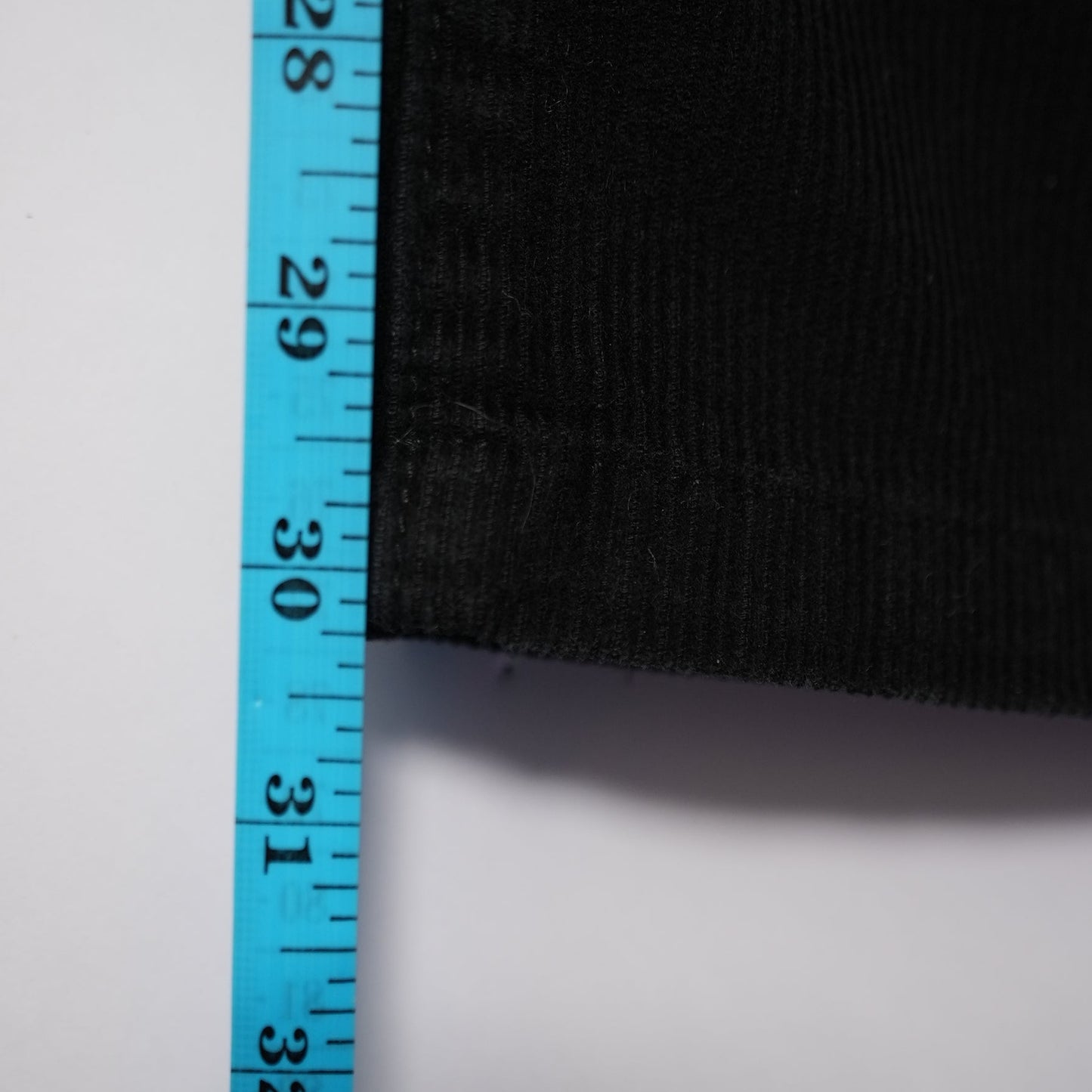 Unbranded Black Corduroy Skate Pants (32x30, Skated In)