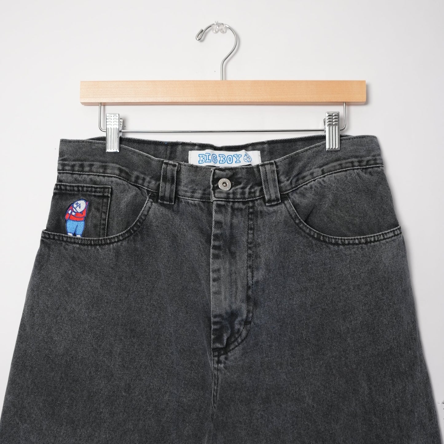 Polar Big Boy Dark Wash Jeans (Small, Skated In)