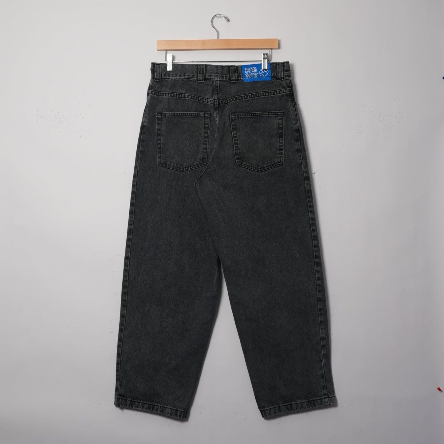 Polar Big Boy Dark Wash Jeans (Small, Skated In)