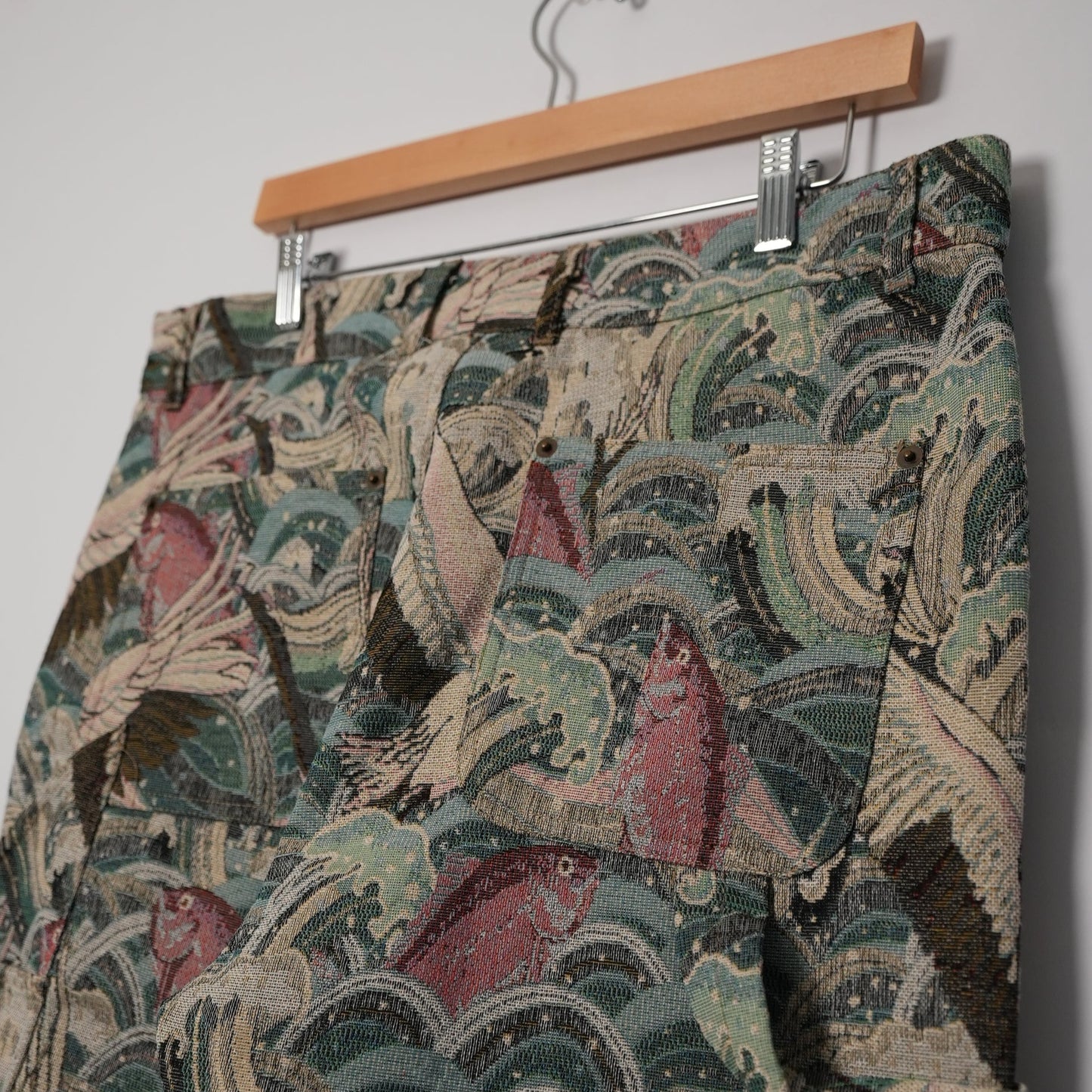 Maison Article All-Over Print Work Pants (Size L 34x29)