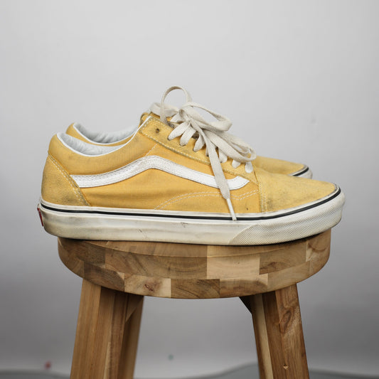 Vans Old Skool “Yellow/White” (Size 8, Lightly Skated)