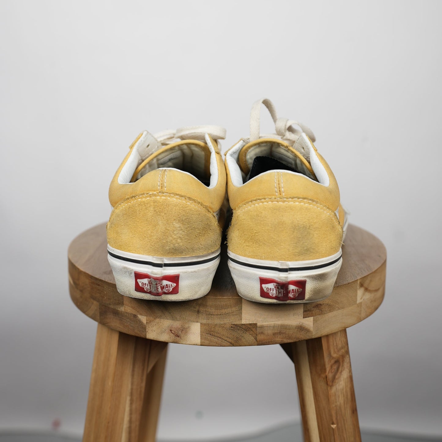 Vans Old Skool “Yellow/White” (Size 8, Lightly Skated)
