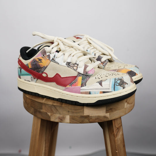 Fugazi “Slugs” (Paris Dunk Inspired, Size 8, Worn)