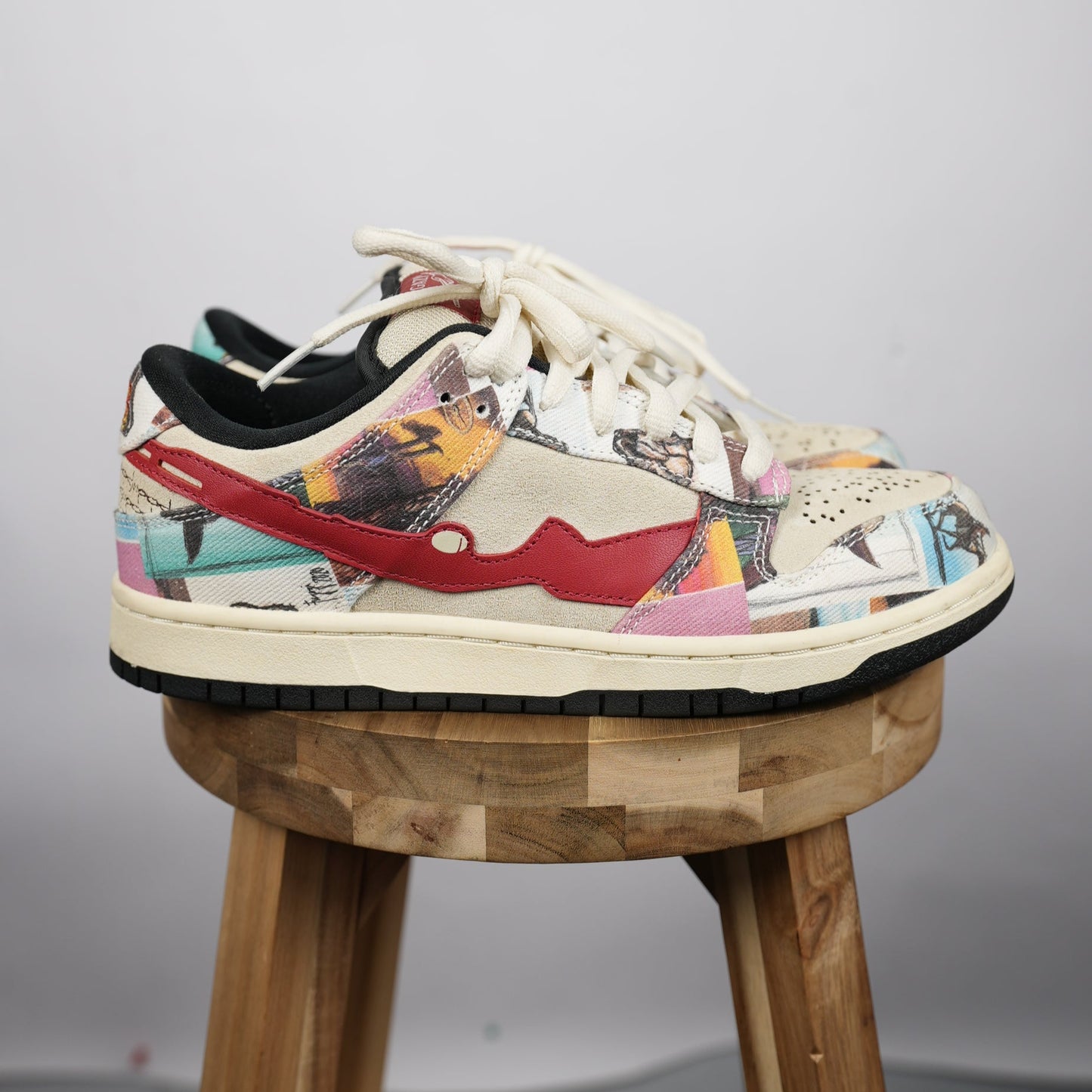 Fugazi “Slugs” (Paris Dunk Inspired, Size 8, Worn)