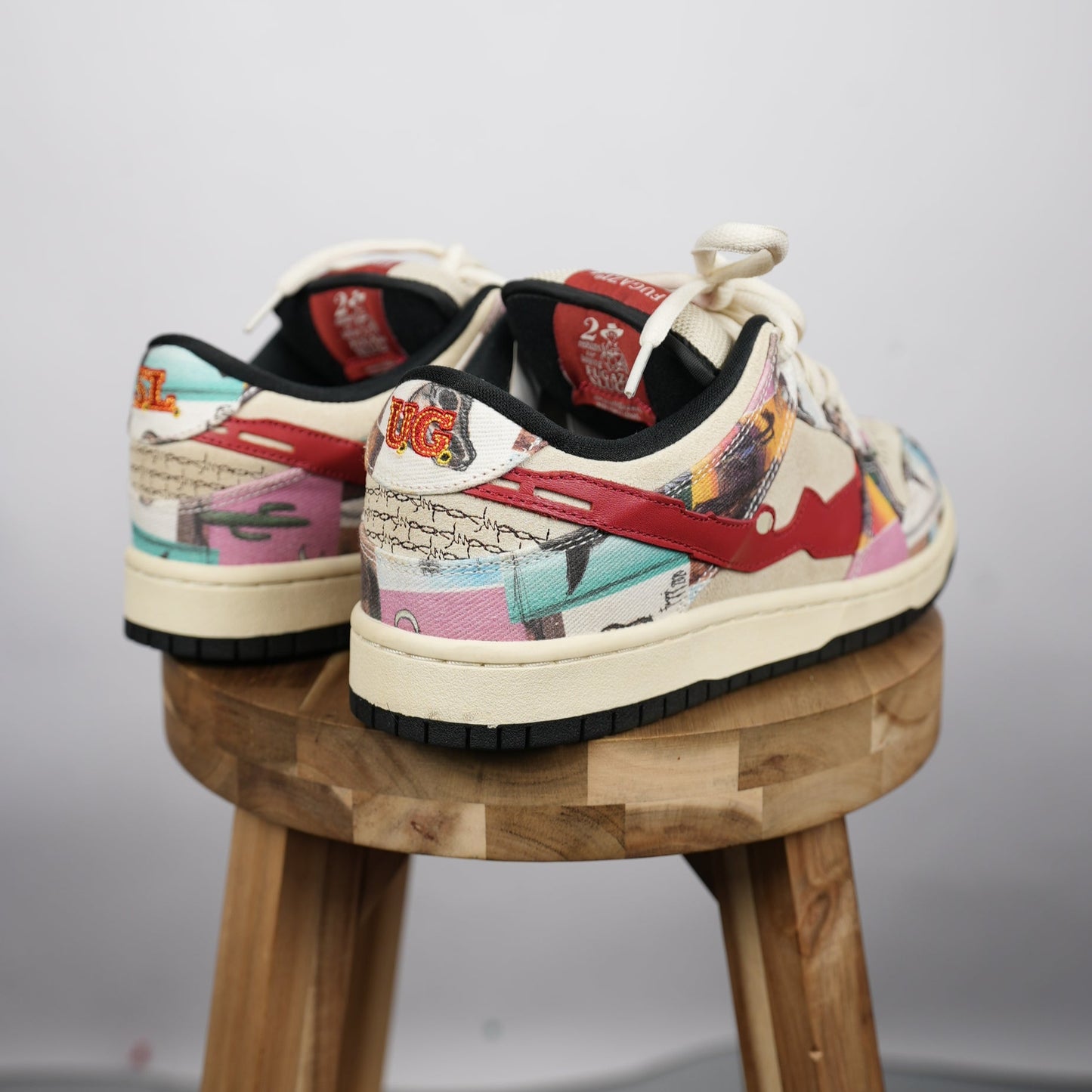 Fugazi “Slugs” (Paris Dunk Inspired, Size 8, Worn)