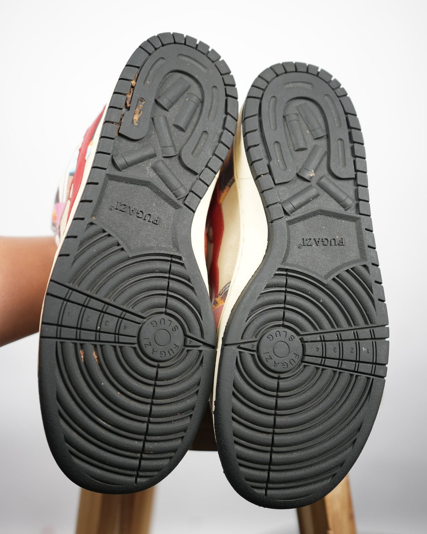 Fugazi “Slugs” (Paris Dunk Inspired, Size 8, Worn)