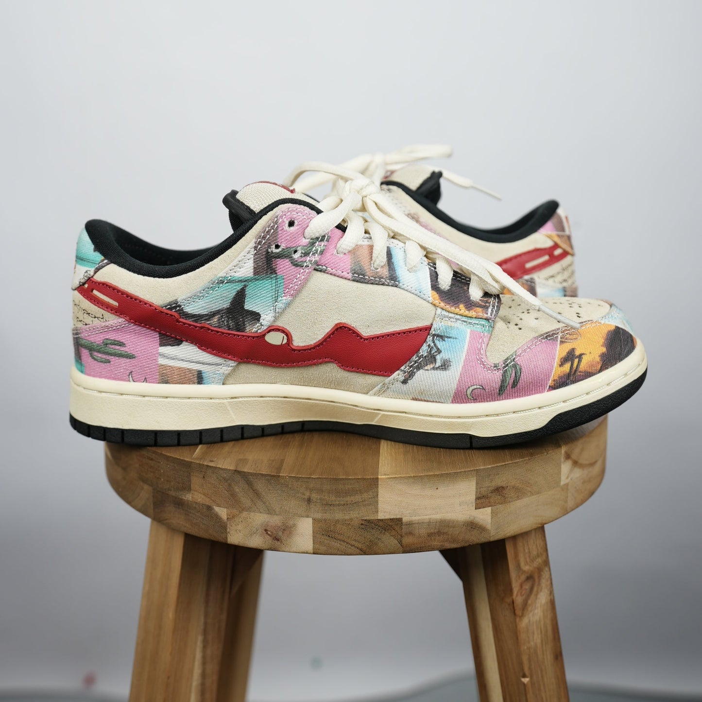 Fugazi “Slugs” (Paris Dunk Inspired, Size 8, Worn)