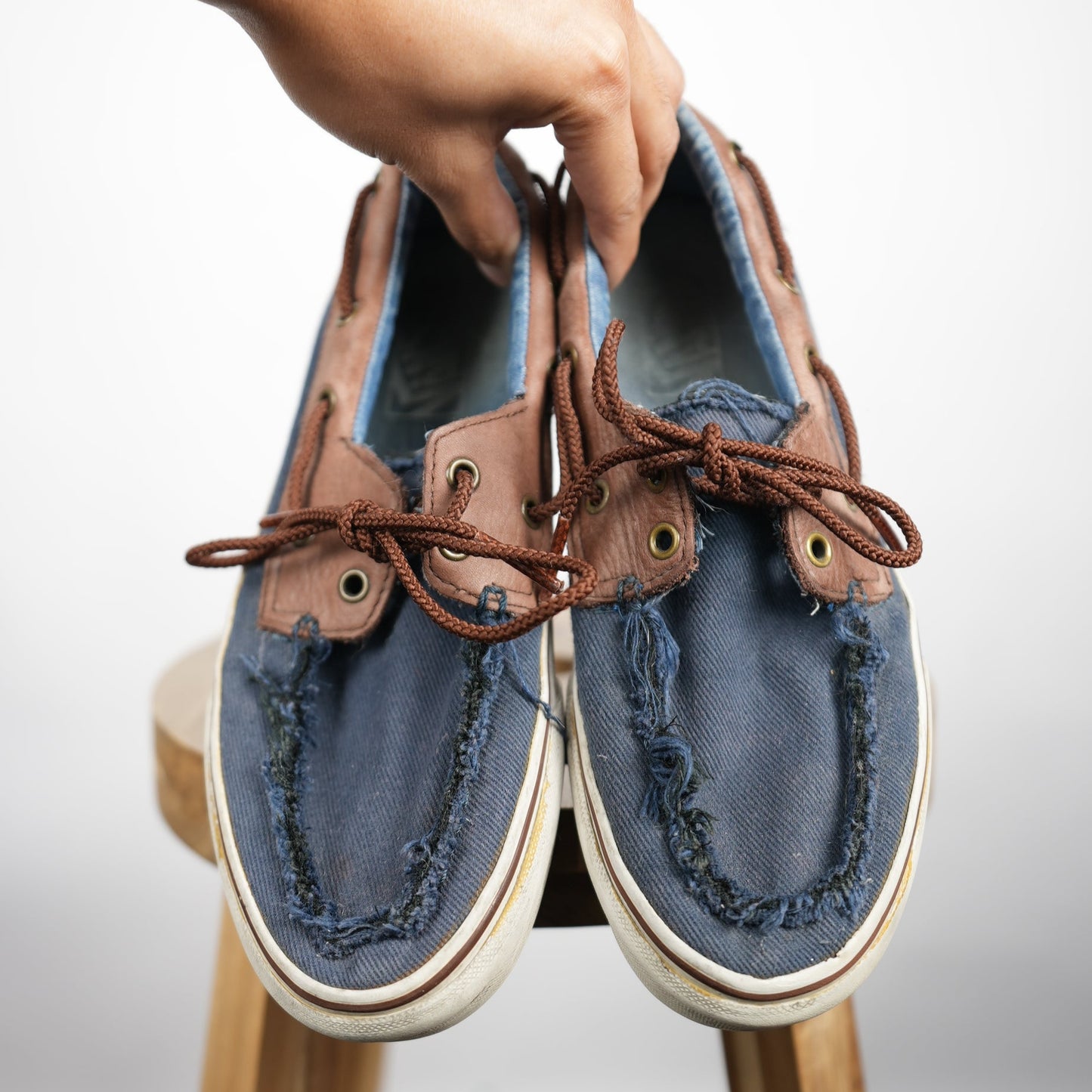 Vans Boat Shoe Style (Size 7.5, Lightly Skated)