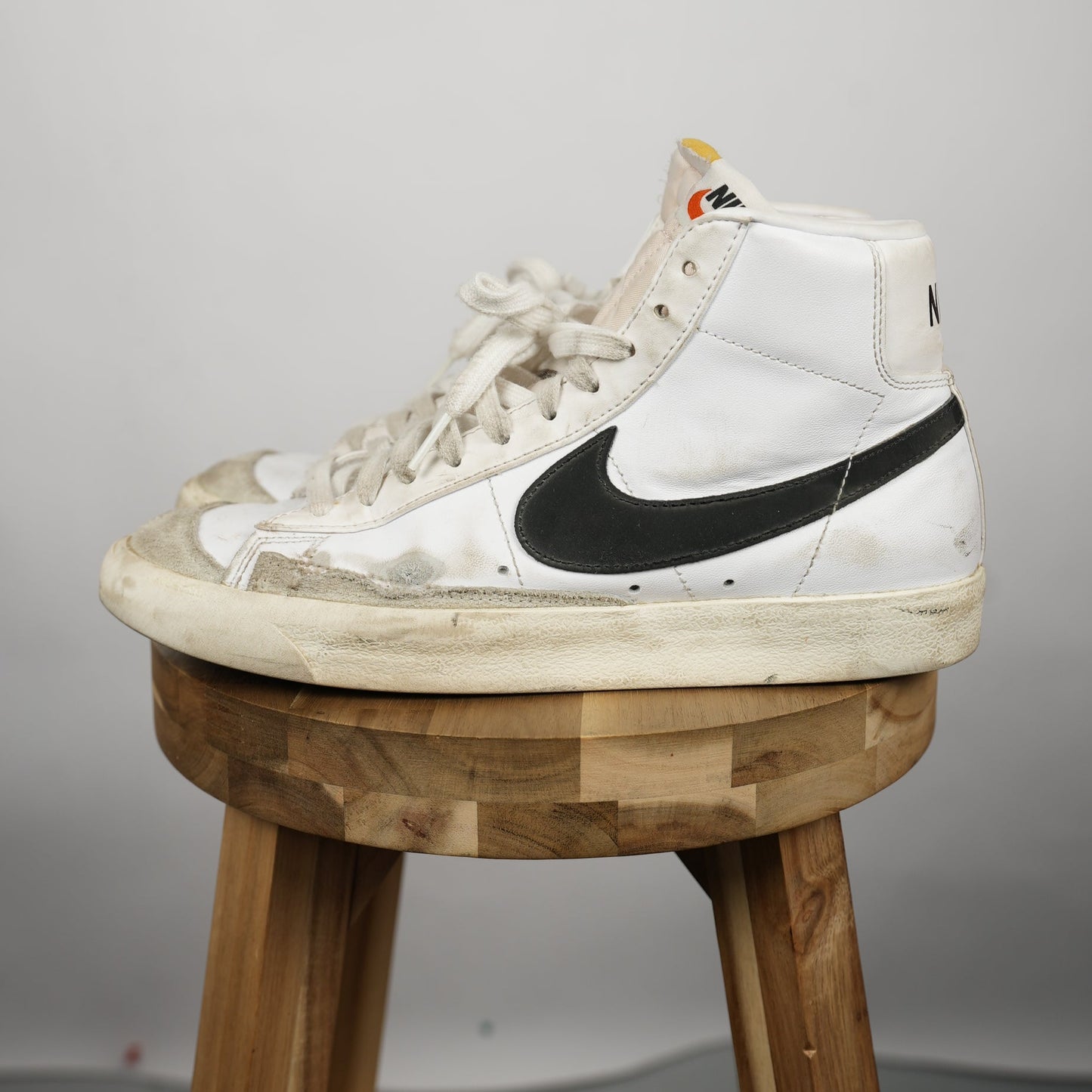 Nike Blazer Mid ‘77 “White/Black” (Size 8, Lightly Skated)