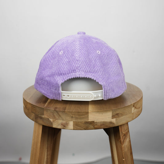 Endless Theory Corduroy Snapback (Lavender, Never Worn)