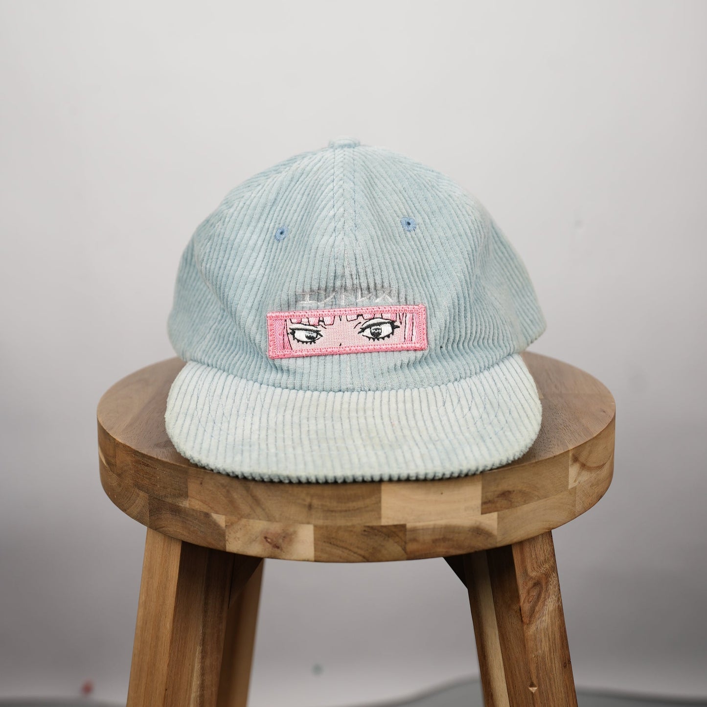 Endless Theory Corduroy Snapback (Light Aqua, Worn Once)