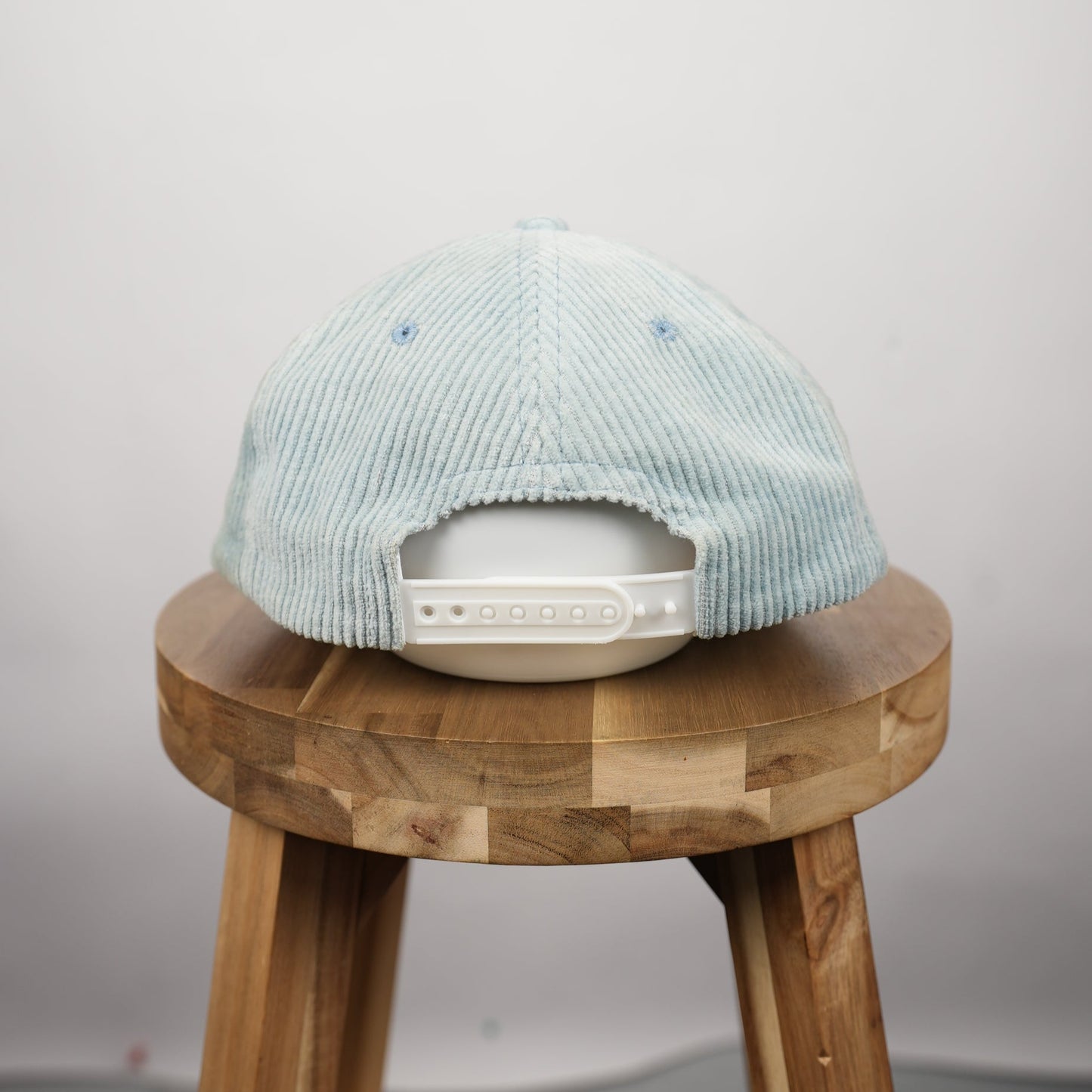 Endless Theory Corduroy Snapback (Light Aqua, Worn Once)