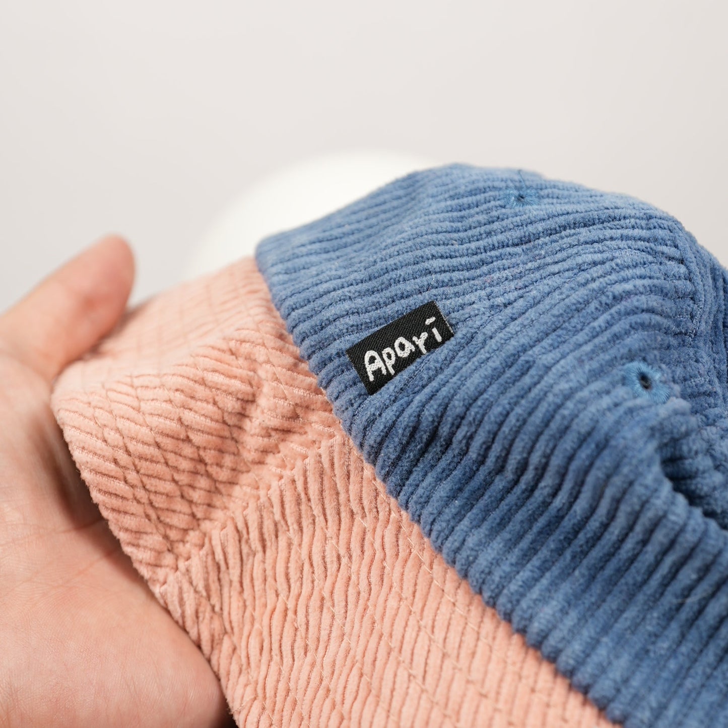Apari Two-Tone Corduroy Bucket Hat (Never Worn)