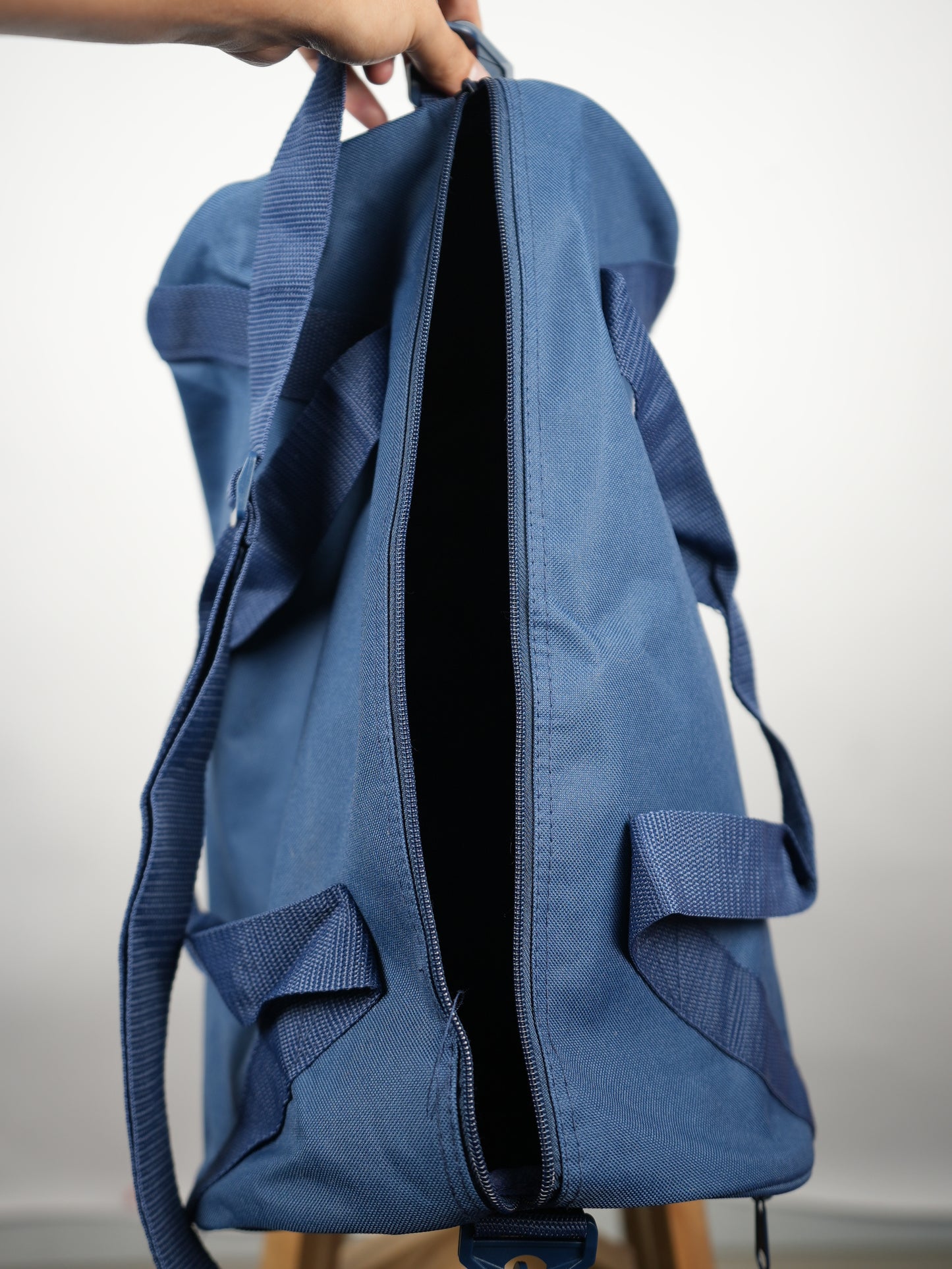Navy Blue Duffel Bag (Medium, Never Used)