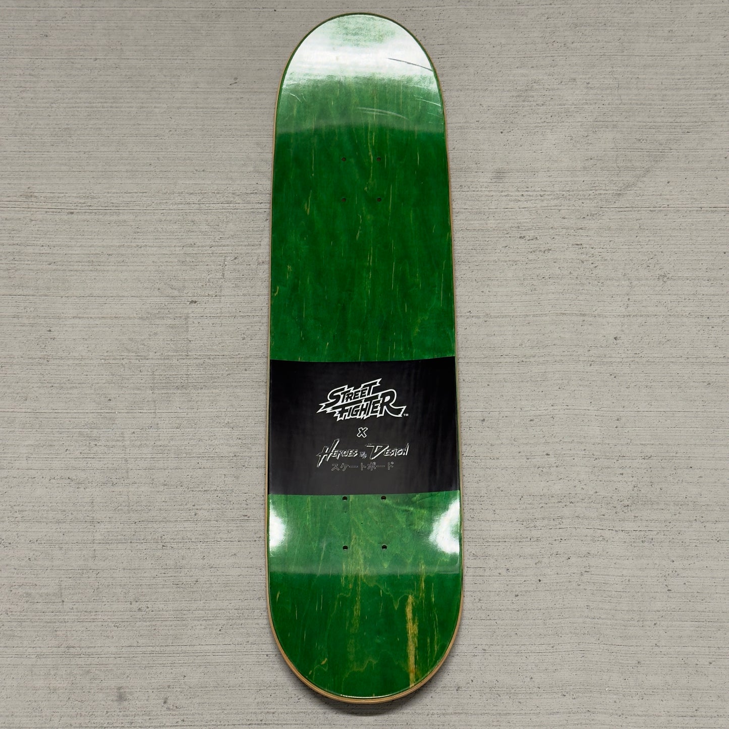 Ryu Street Fighter Skate Deck 8.25