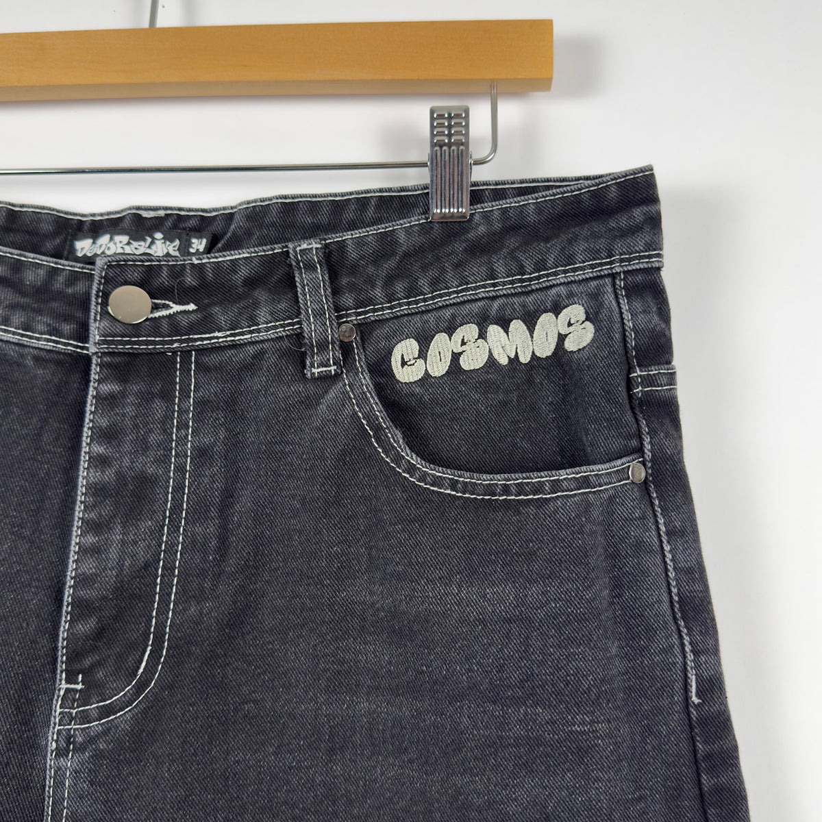 Dead or Alive Cosmos denim detail