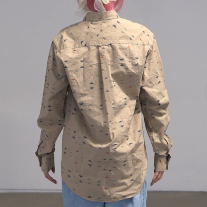 Wood Wood Tribal Print Button-Up (S)