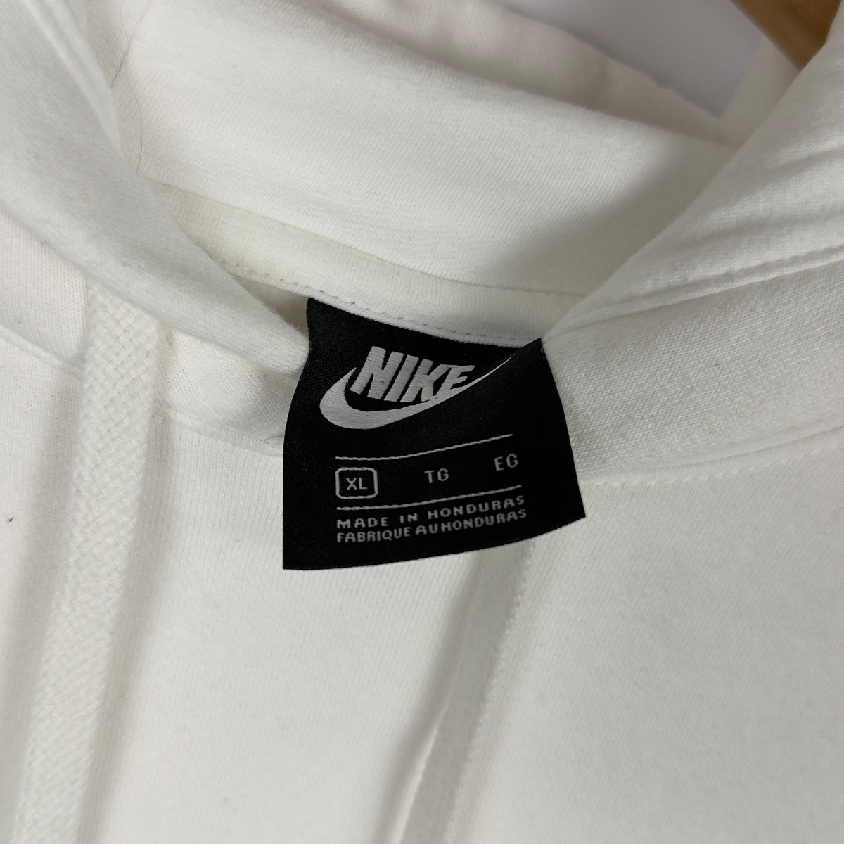 White Nike Hoodie (XL)