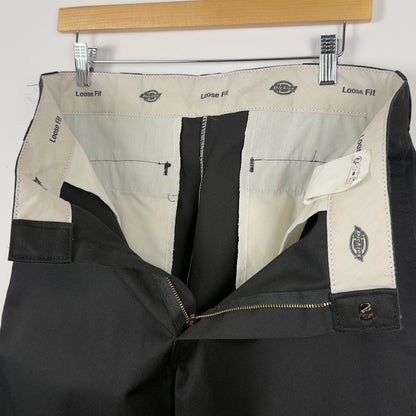 Black Dickies Double Knee Loose Fit (34x30)