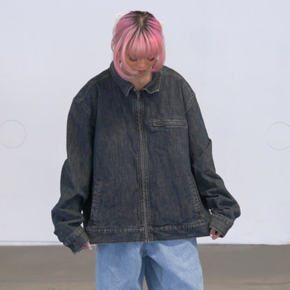 Vintage Eddie Bauer Denim Jacket (XXL)