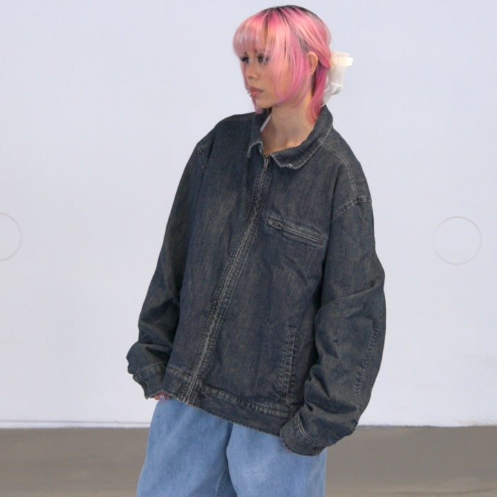 Vintage Eddie Bauer Denim Jacket (XXL)