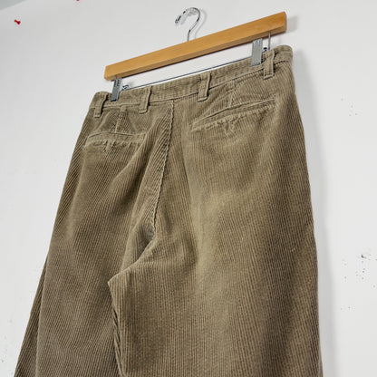 Brown Thick Corduroy Skate Pants (30x27)