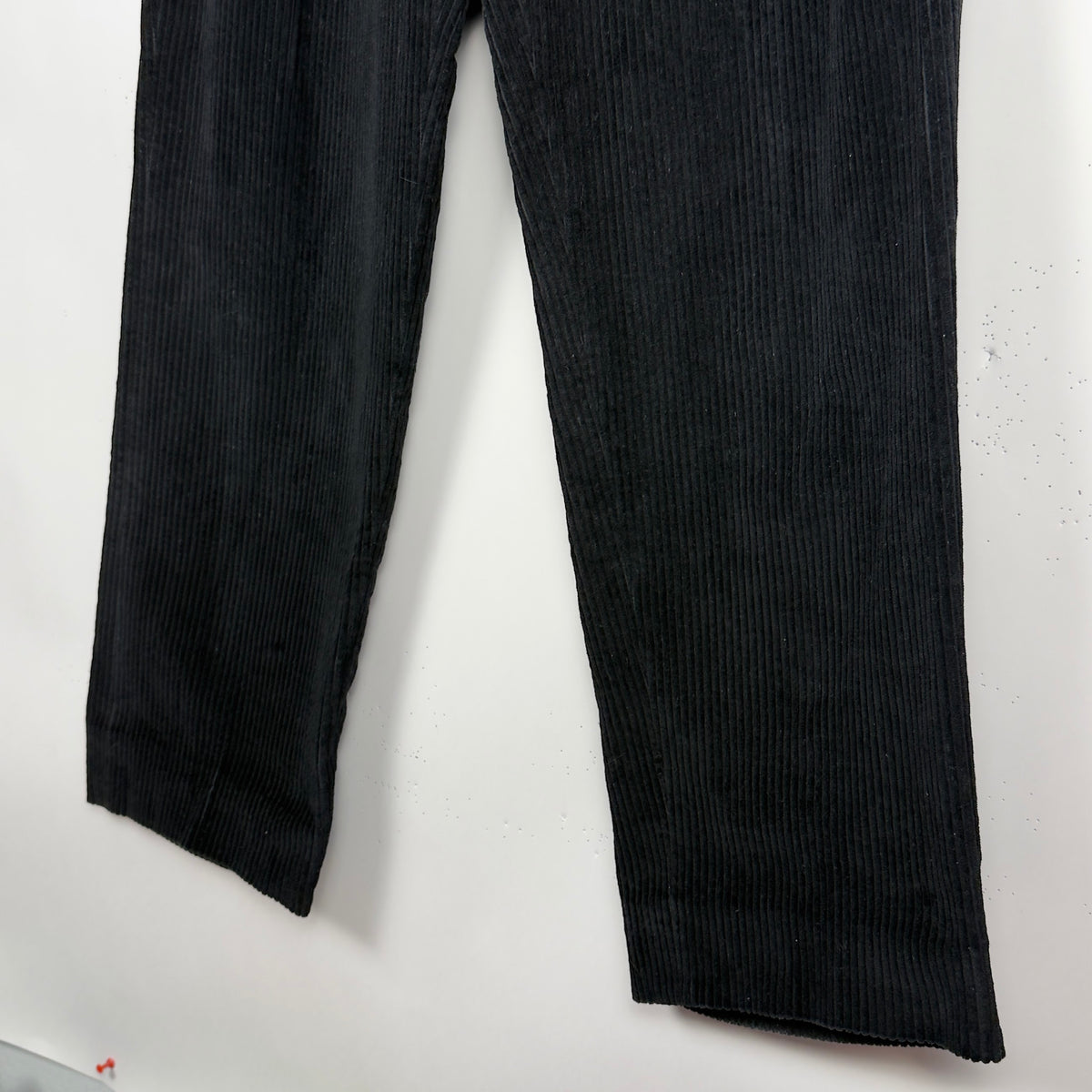 Black Thick Corduroy Skate Pants (34x32)