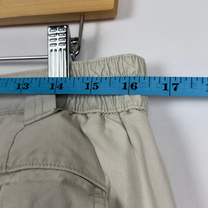 White Baggy Cargo Pants (32x26)