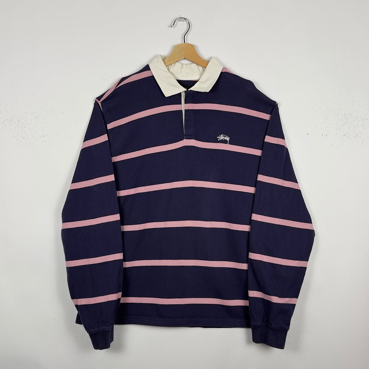 Stussy Striped Rugby (XL)