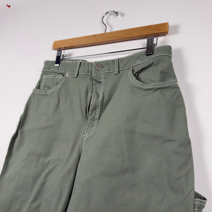 Pistachio Green Carpenter Pants (32)