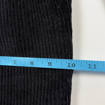 Black Thick Corduroy Skate Pants (34x32)