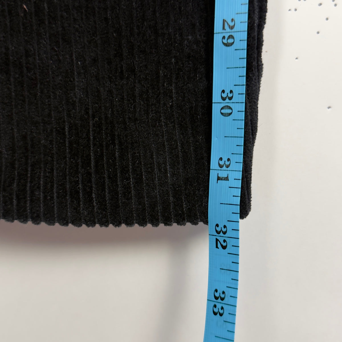 Black Thick Corduroy Skate Pants (34x32)