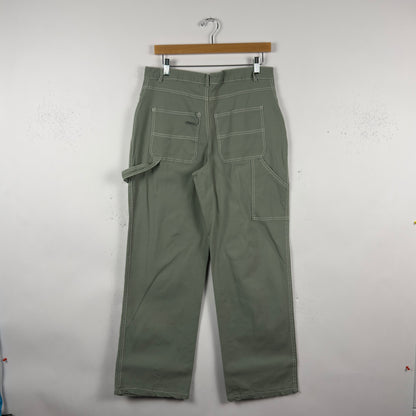 Pistachio Green Carpenter Pants (32)