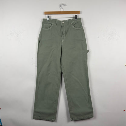 Pistachio Green Carpenter Pants (32)