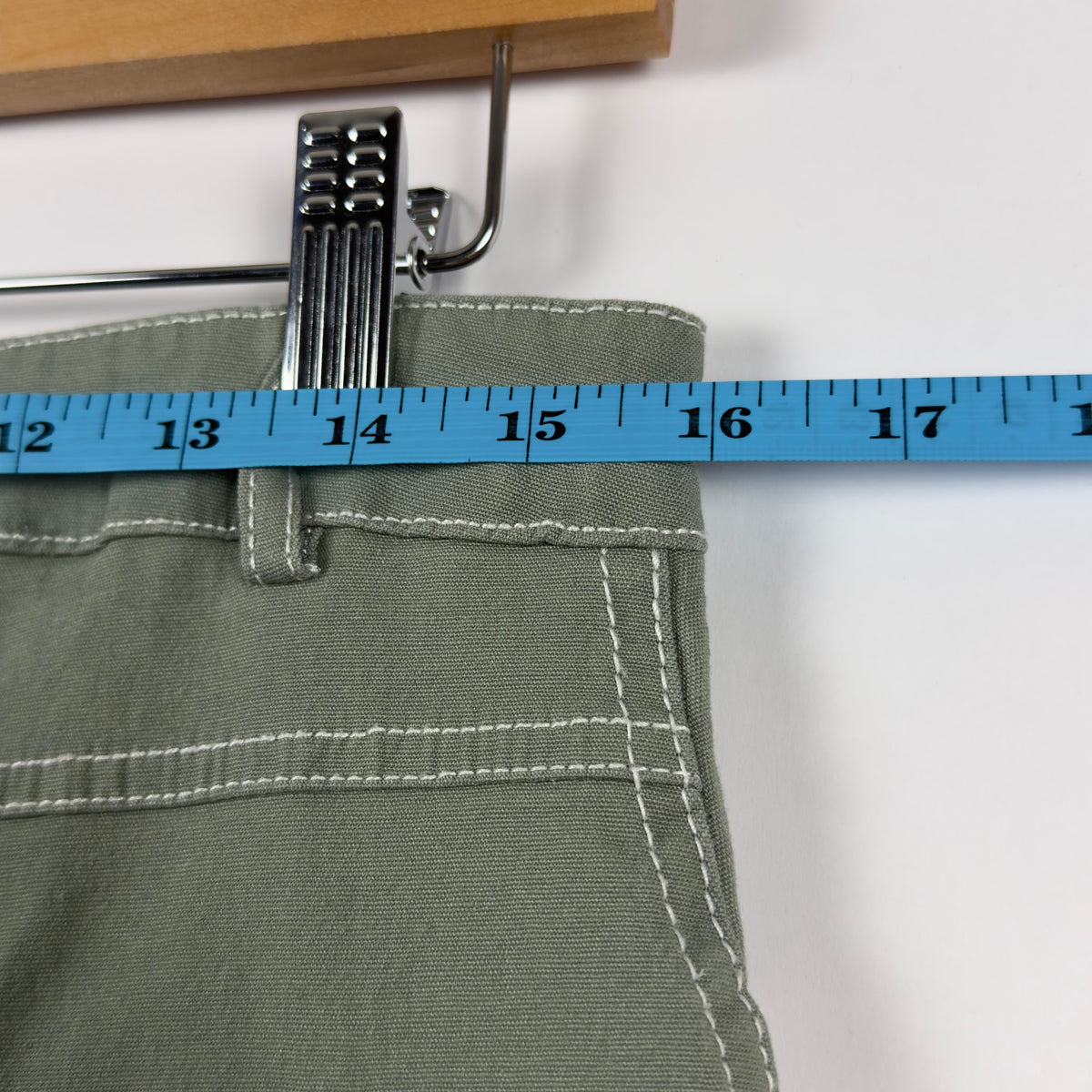Pistachio Green Carpenter Pants (32)