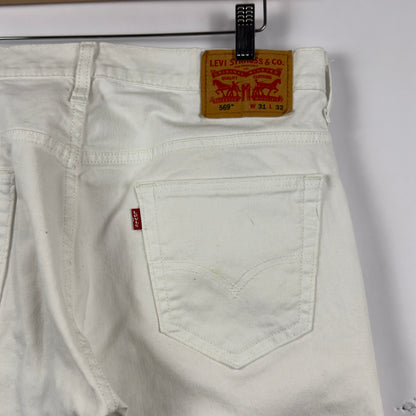 Levi's 569 White Denim (34)