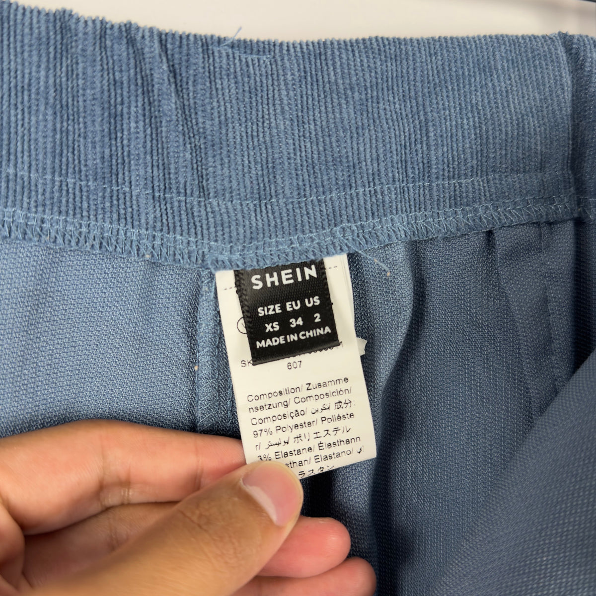 Baby Corduroy Pants Blue (24)