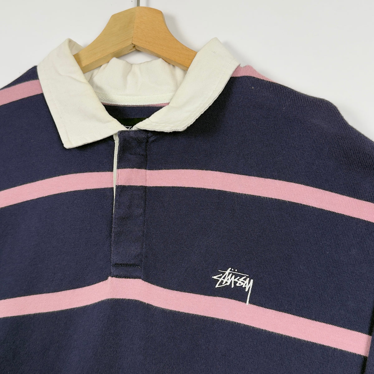 Stussy Striped Rugby (XL)