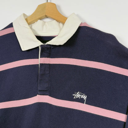 Stussy Striped Rugby (XL)