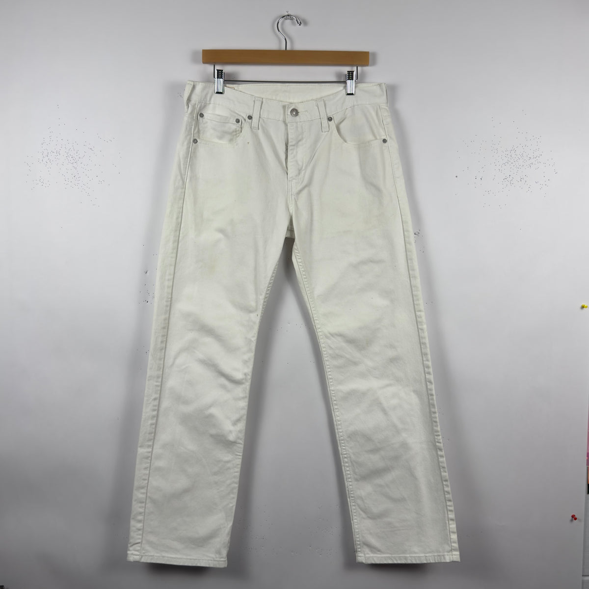 Levi's 569 White Denim (34)