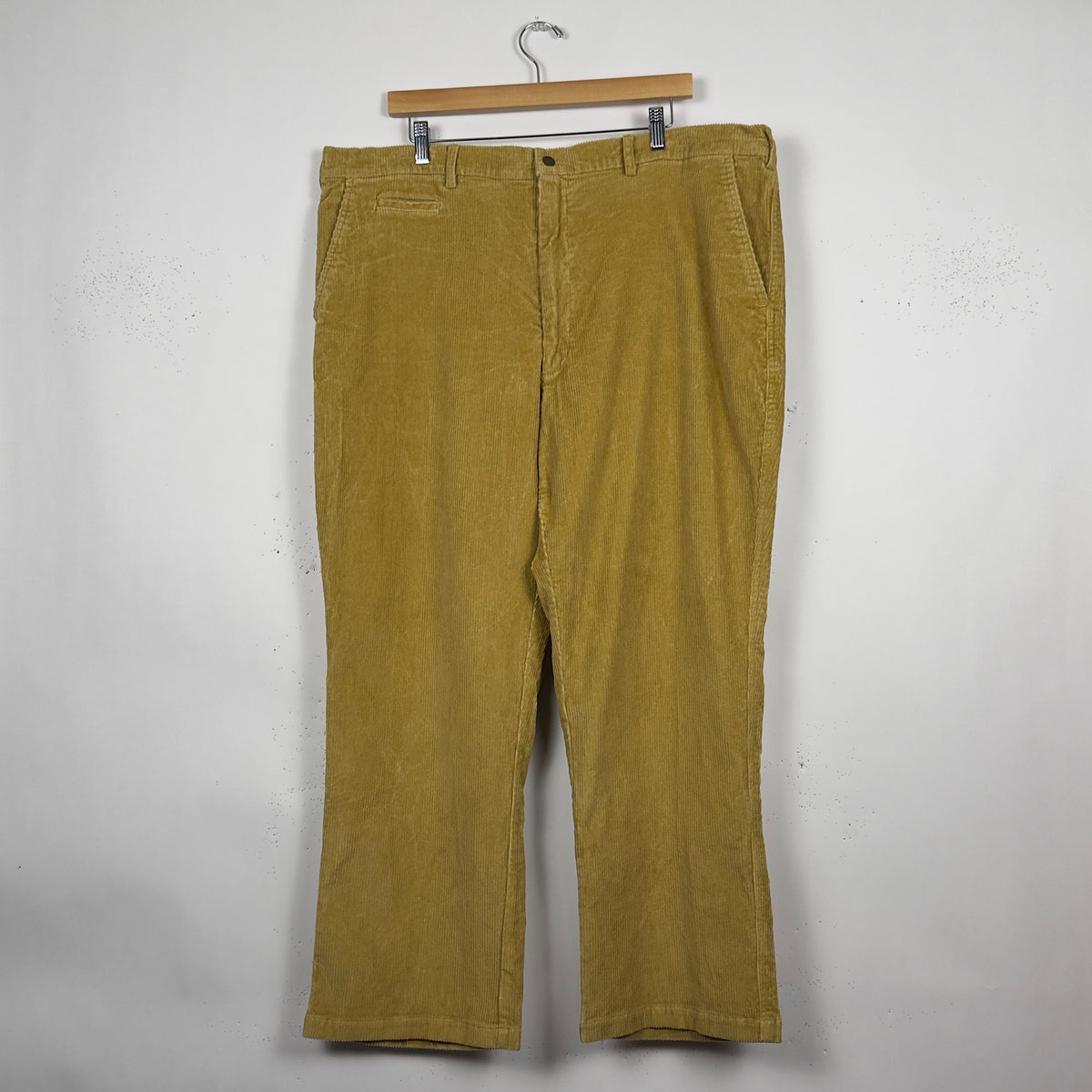 Yellow Corduroy Baggy Skate Pants (40x27)