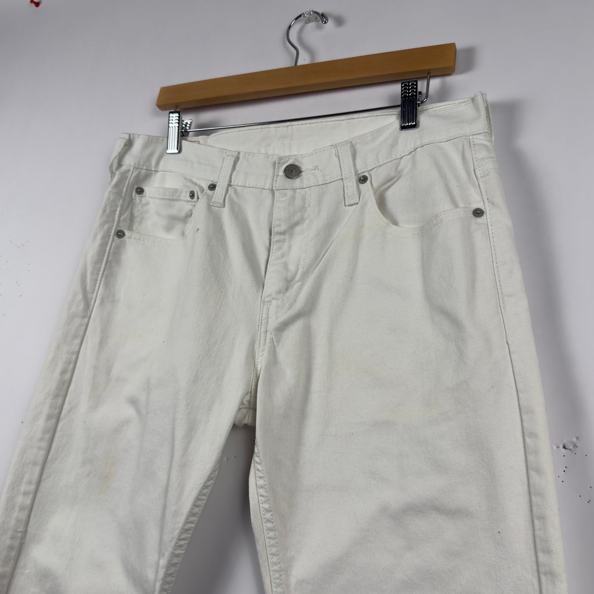 Levi's 569 White Denim (34)