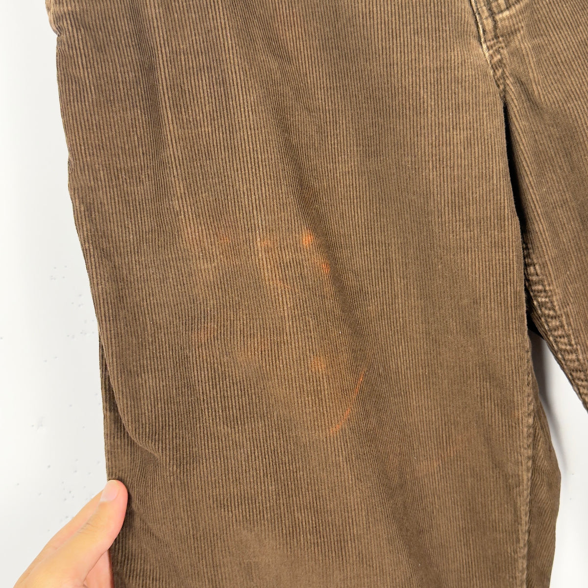Brown Baggy Corduroy Skate Pants (32x27)