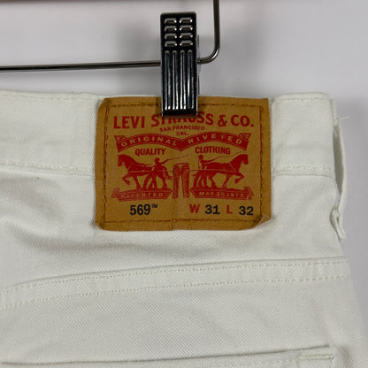Levi's 569 White Denim (34)