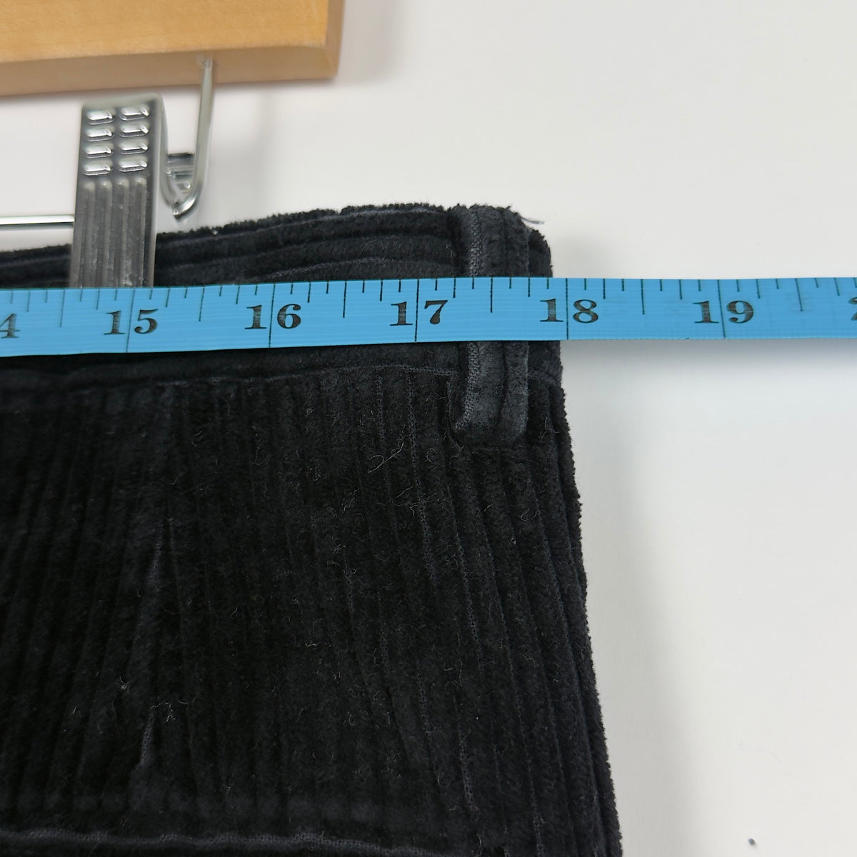 Black Thick Corduroy Skate Pants (34x32)