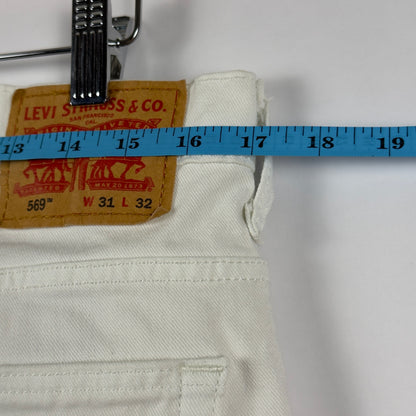 Levi's 569 White Denim (34)