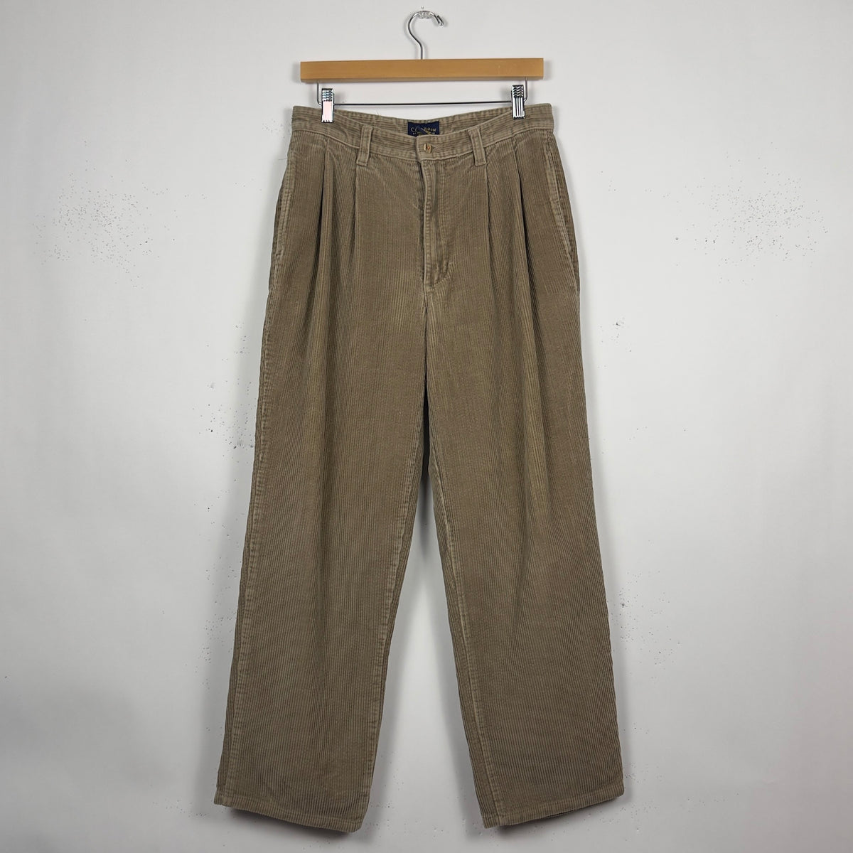 Brown Thick Corduroy Skate Pants (30x27)