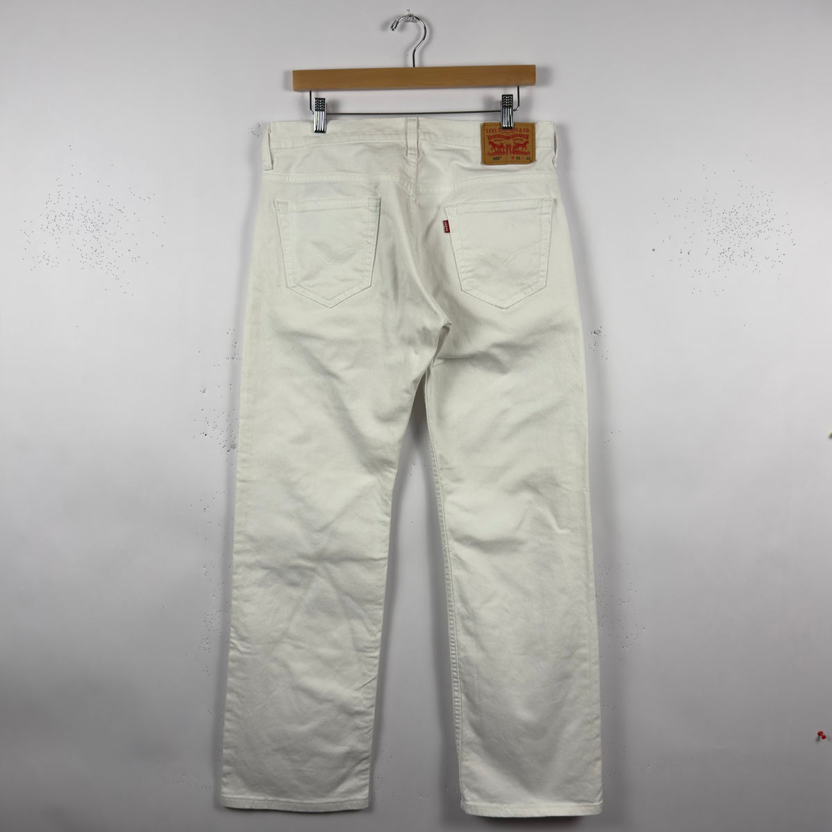 Levi's 569 White Denim (34)